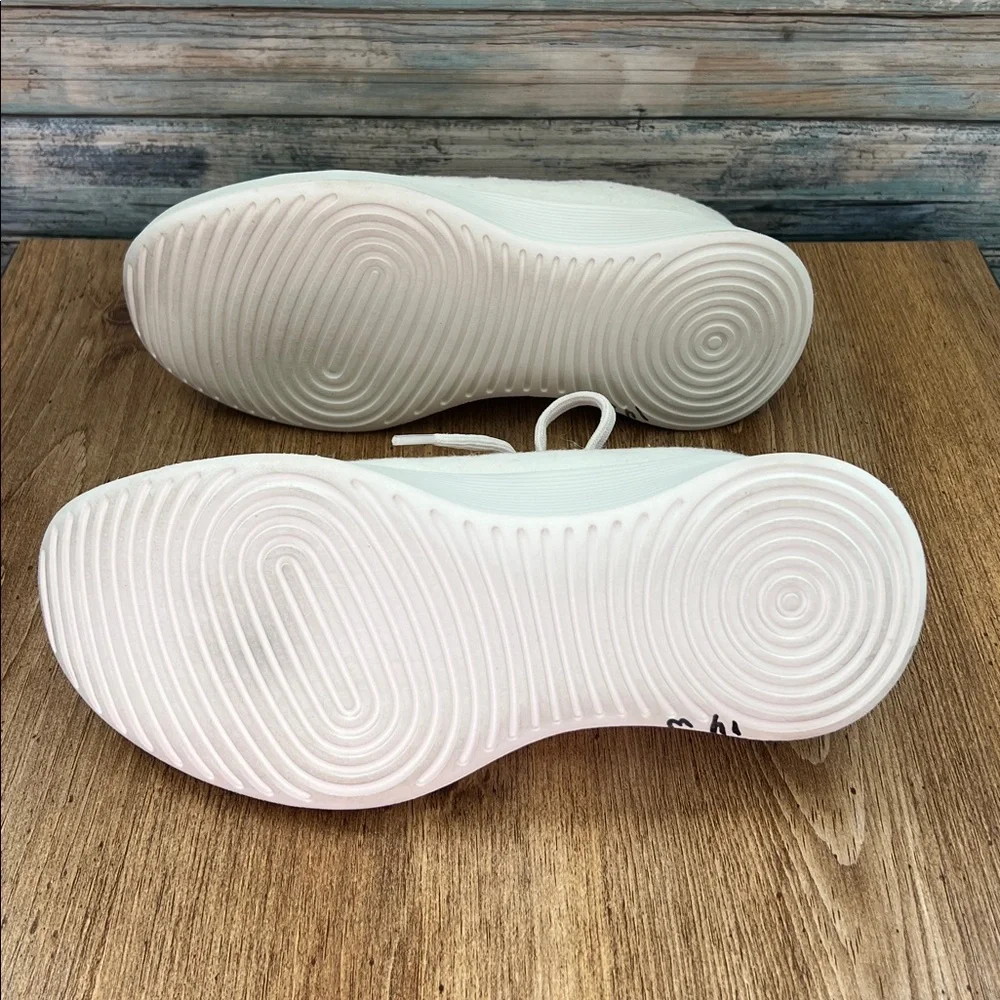 Allbirds Women's Wool Runner Go Cream Sneakers Size 10 - Picture 13 of 14